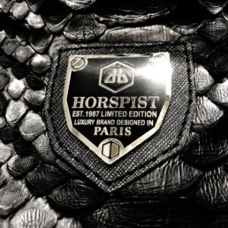 logo python noir horspist